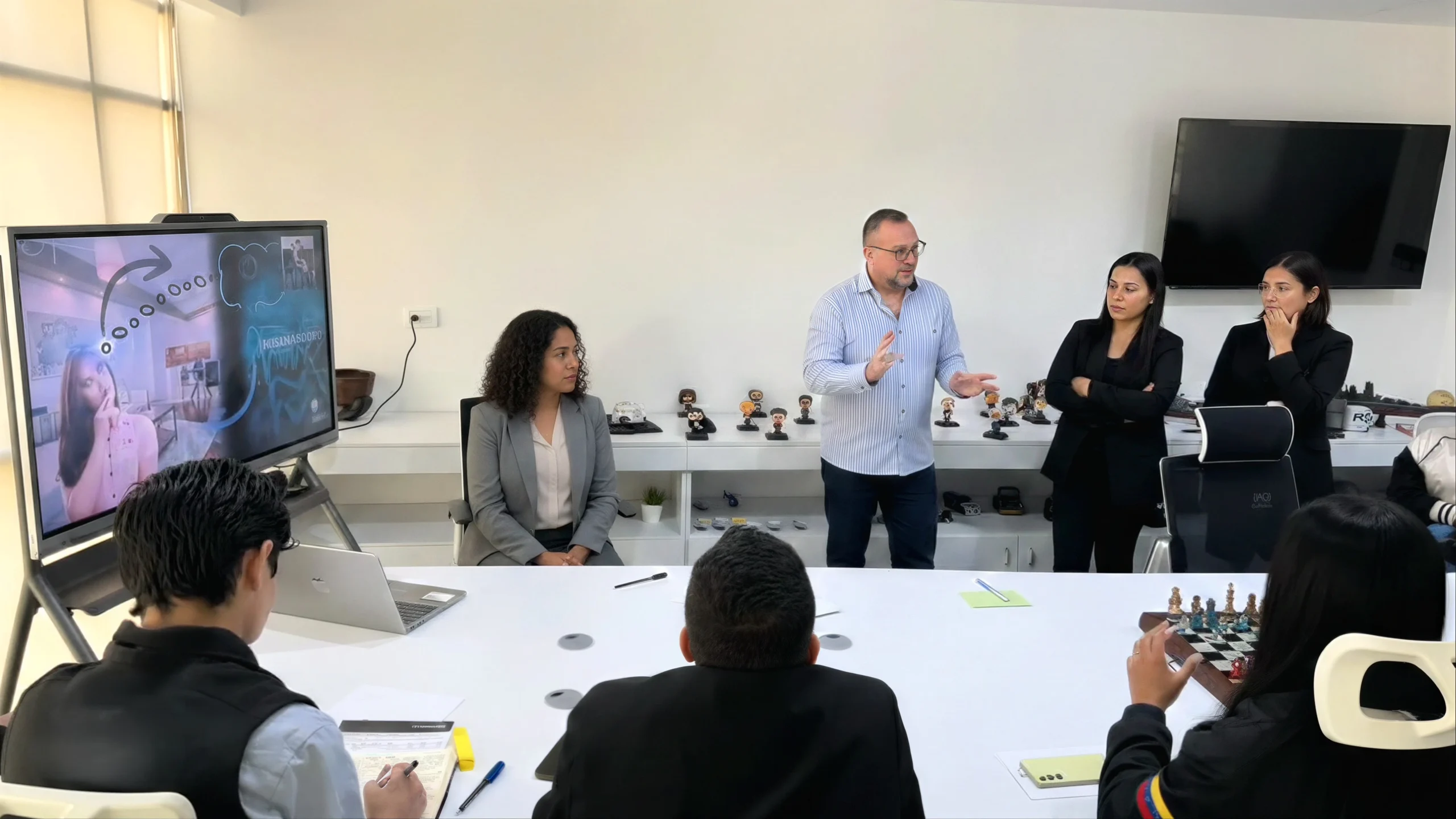 Nelking Mora realizando consultoría de alineación mental organizacional